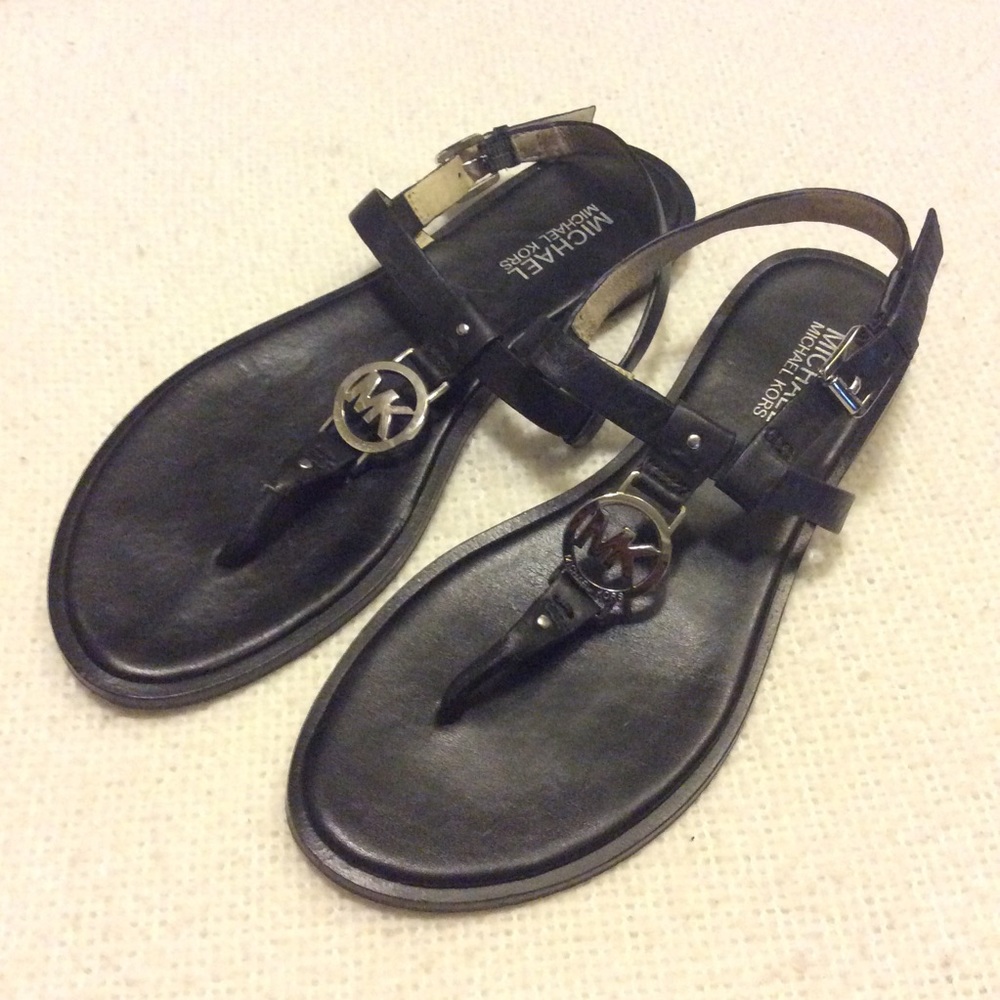 Michael Kors Leather Sandals